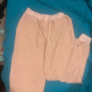 Jenni Soft Pink Fleece Joggers